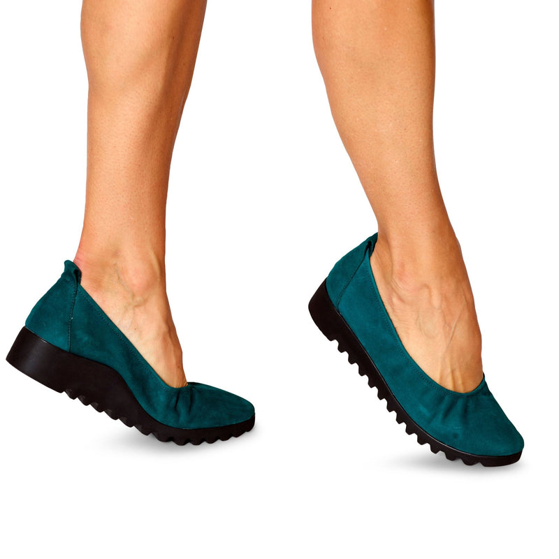 Brianna - Chattanooga Shoe Co.AetrexBW105Dark Teal (blue)