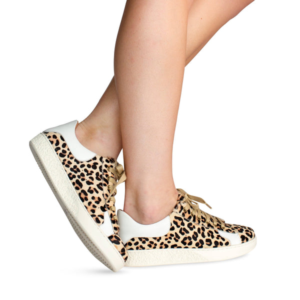 Nori - Chattanooga Shoe Co.Chocolat BluLeopard Calf Hair (tan)